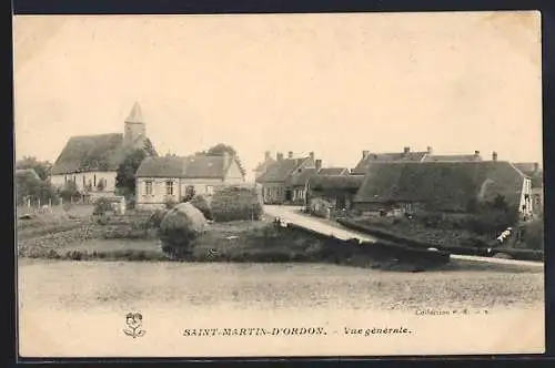 AK Saint-Martin-d`Ordon, Vue générale