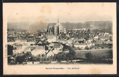 AK Saint-Florentin, Vue générale