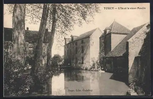 AK Toucy, L`Ile et le vieux Moulin
