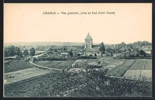 AK Chablis, Vue générale, prise au Sud, Côté Ouest