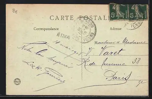 AK Bierry-les-Belles-Fontaines /Yonne, Vue Générale