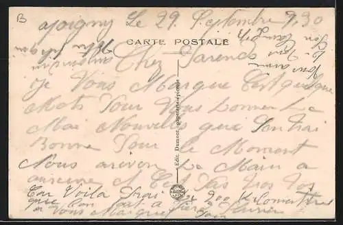 AK Appoigny /Yonne, Vue Générale