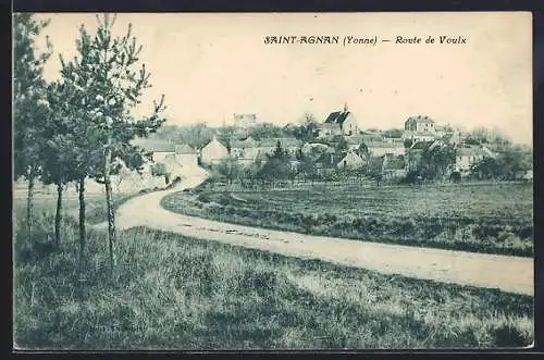 AK Saint-Agnan /Yonne, Route de Vouix
