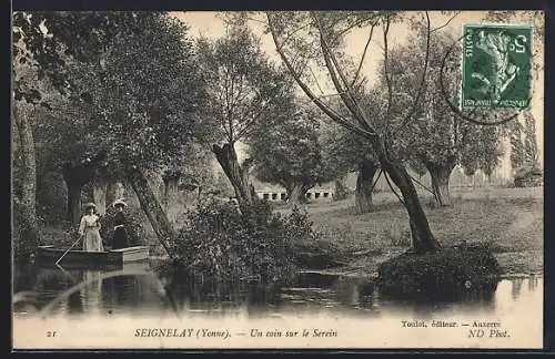 AK Seignelay /Yonne, Un coin sur le Serein