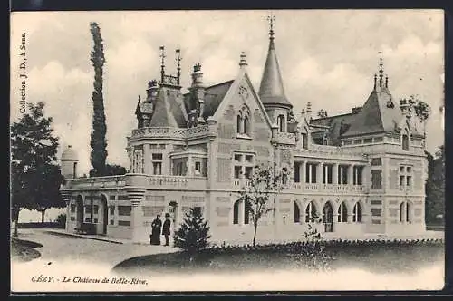 AK Cézy, Le Château de Belle-Rive