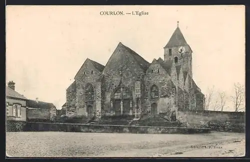 AK Courlon, L`Église