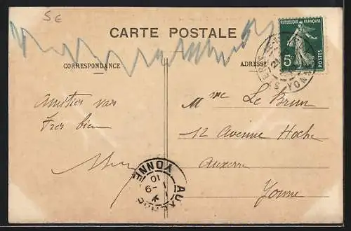 AK Chitry-le-Fort, Restes de l`église fortifiée, Le Donjon