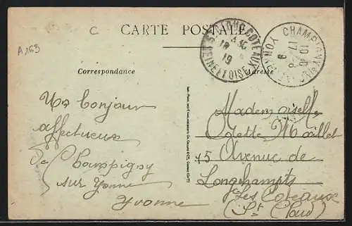 AK Soucy /Yonne, Le Petit Château