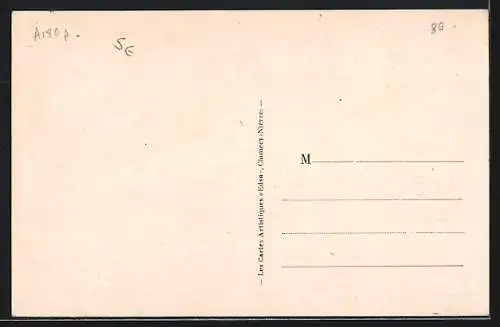 AK Chitry-le-Fort /Yonne, Vue sur le bas du Pays