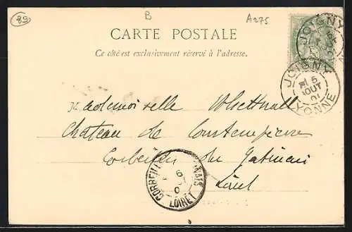 AK Joigny, La Ville vue de la Côte St Jacques