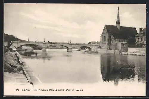 AK Sens, Le Nouveau Pont et Saint-Maurice