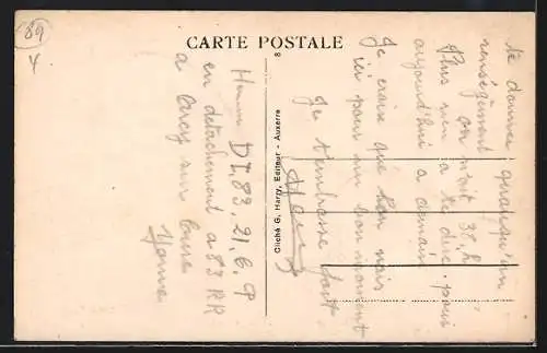 AK St-Moré /Yonne, Vue générale