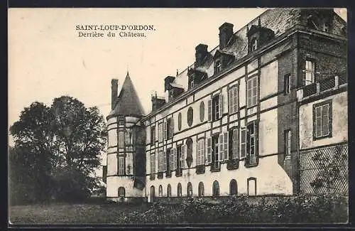 AK Saint-Loup-d`Ordon, Derrière du Château