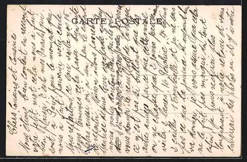 AK Villemanoche /Yonne, Vue générale sur le bas du pays