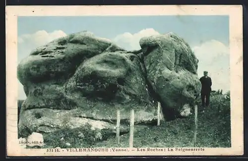 AK Villemanoche /Yonne, Les Roches: La Seigneurie