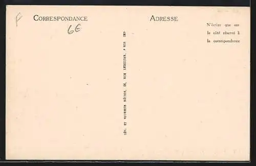 AK Vézelay, Chemin de Ronde, Côte Sud