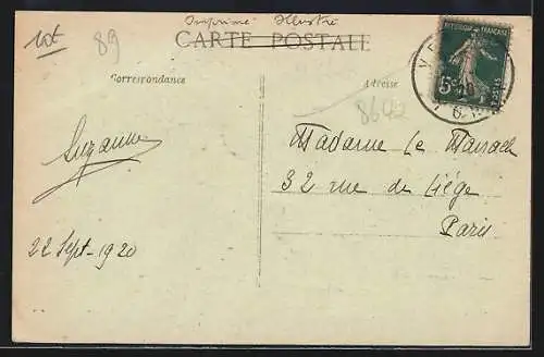 AK Véron, Bourgogne pittoresque, Un coin de Vieux