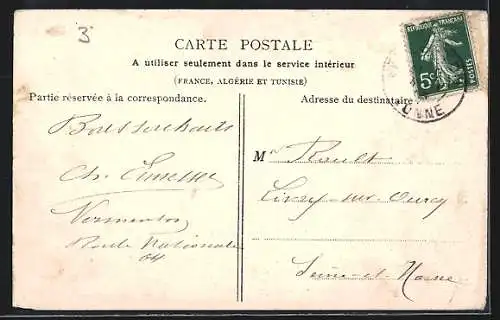 AK Vermenton, Le Port, 1re vue