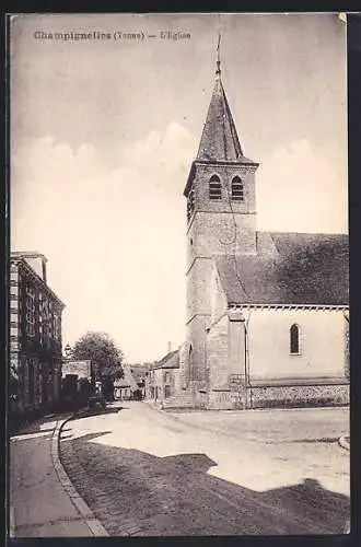 AK Champignelles /Yonne, L`Église