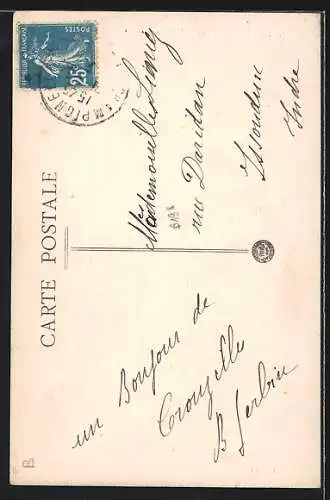 AK Champignelles /Yonne, L`Église