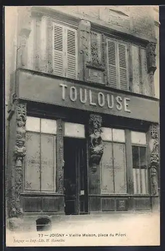 AK Joigny, Vieille Maison, place du Pilori