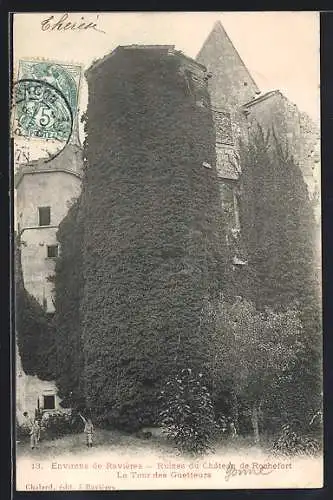 AK Rochefort, Ruines du Château de Rochefort, La Tour des Guetteurs