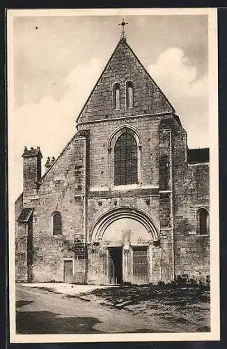 AK St. Bris /Yonne, Le Portail de l`Église
