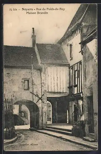 AK Noyers, Rue du Poids-du-Roy, Maison Brandin