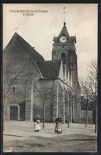 AK Villeneuve-la-Guyard, L`Église