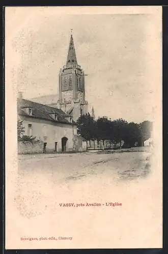 AK Vassy /Avallon, L`Église