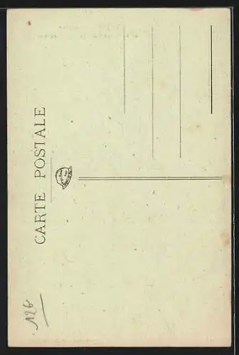 AK Thisy, L`Église et la Tour Carrée du Château