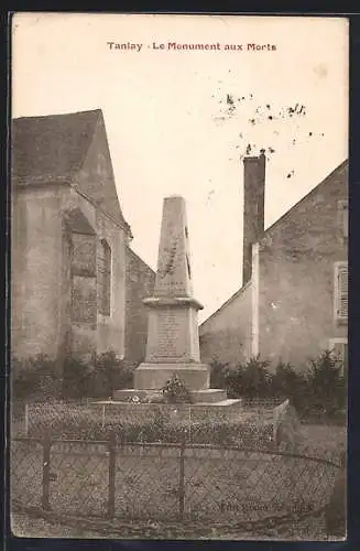 AK Tanlay, Le Monument aux Morts