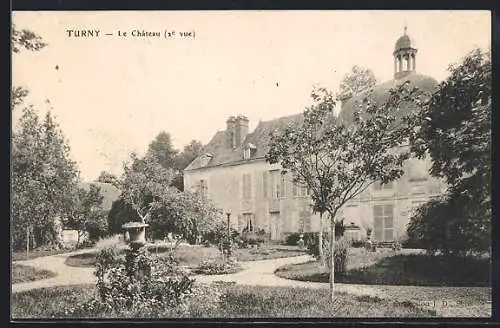 AK Turny, Le Château, 1ère vue
