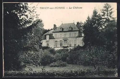AK Trucy-sur-Yonne, Le Château
