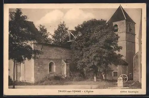 AK Trucy-sur-Yonne, L`Église