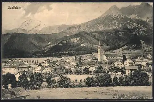 AK Saalfelden, Ortsansicht