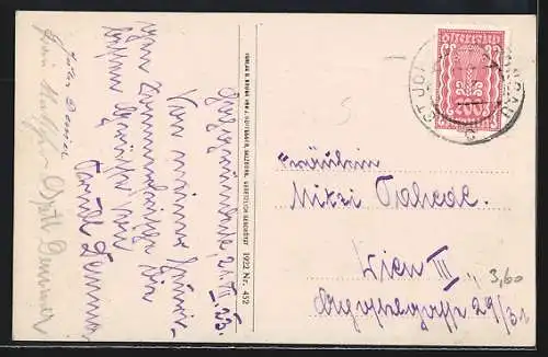 AK St. Johann im Pongau, Totalansicht von oben