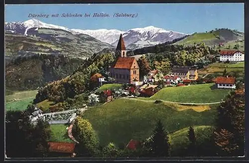 AK Dürnberg bei Hallein, Gesamtansicht mit Schlenken