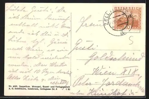 AK Bad Fusch /Salzburg, Ortsansicht mit Kühkaarkopf