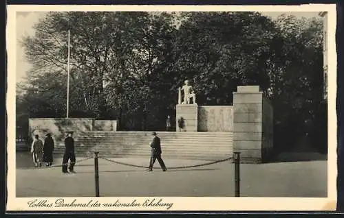 AK Cottbus, Denkmal der nationalen Erhebung