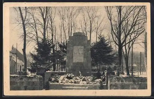 AK Baruth i. d. Mark, Kriegerdenkmal