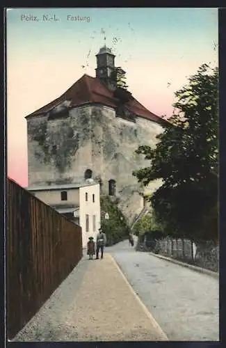 AK Peitz /N.-L., Blick auf die Festung