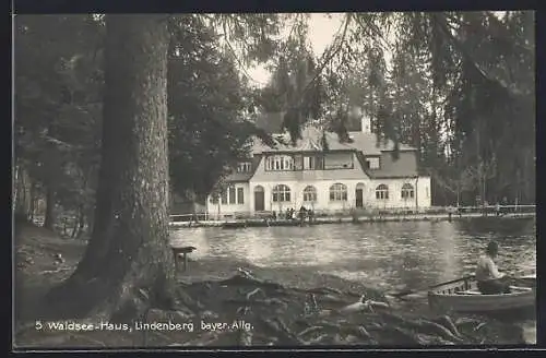 AK Lindenberg / Allgäu, Villa am Waldsee