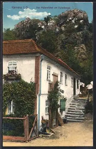 AK Kamenz i. S., Der Malerwinkel am Eulenberge