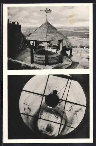 AK Kyffhäuser, Brunnen, Ausgegraben 1936-37
