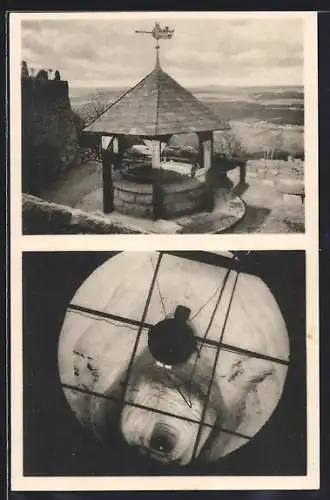 AK Kyffhäuser, Brunnen, Ausgegraben 1936-37