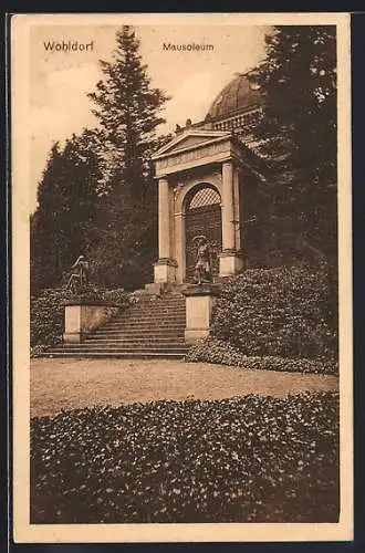 AK Hamburg-Wohldorf, Mausoleum