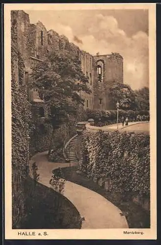 AK Halle a. S., Weg zur Moritzburg