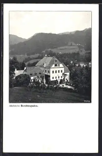 AK Berchtesgaden, Blick auf das Kurhotel Adelsheim