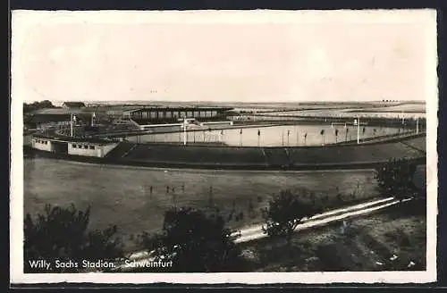 AK Schweinfurt, Blick auf das Willy Sachs Stadion